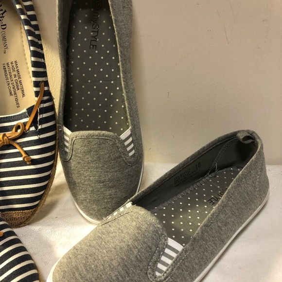 2 pairs of Size 10 Ladies Flats - Picture 2 of 16